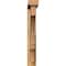 Ekena Millwork Balboa Block Rough Sawn Bracket w/ Offset Brace, Western Red Cedar, 4"W x 20"D x 28"H BKT0402X20X28BOA05RWR - alternate 3